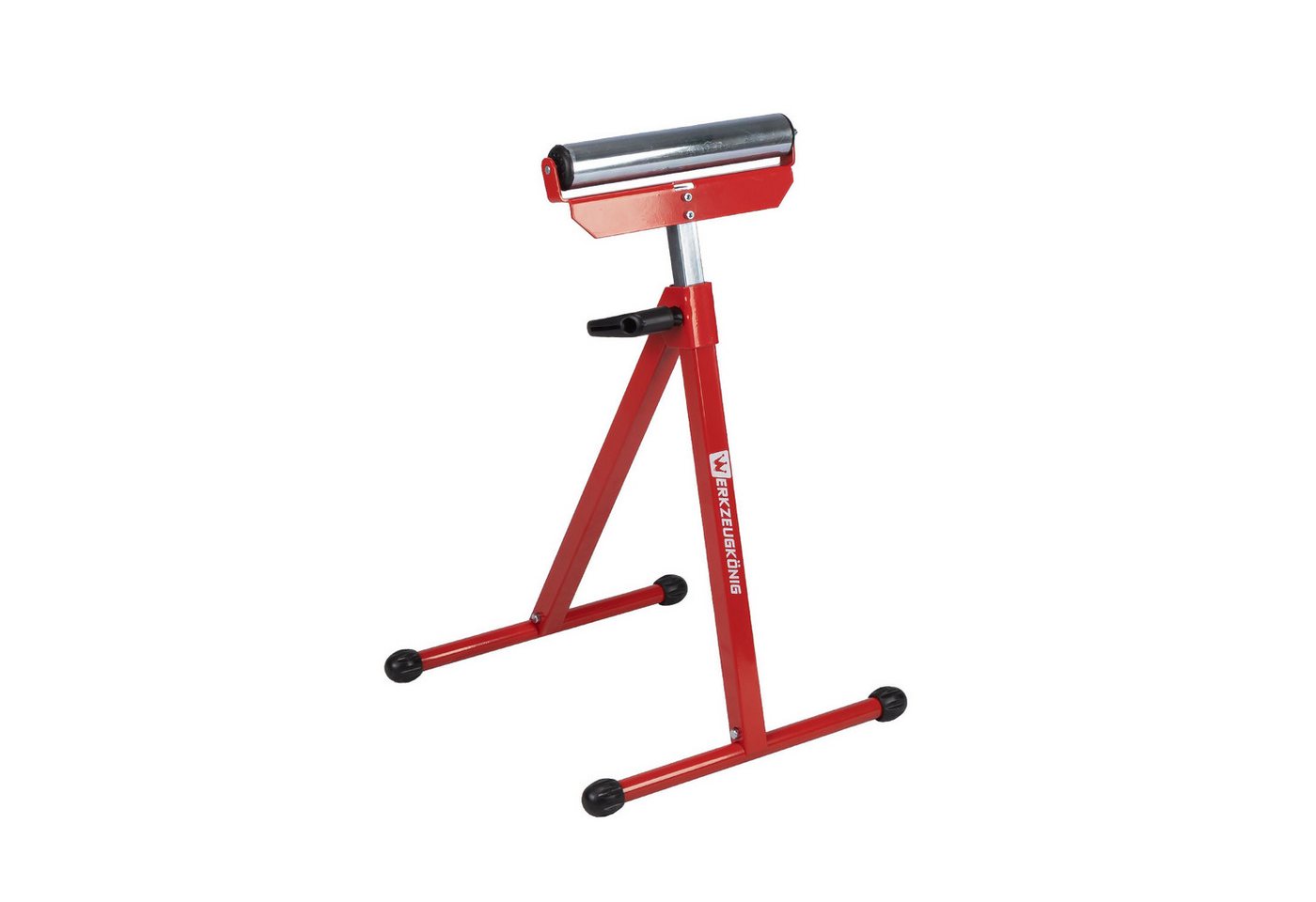 Werkzeugkönig Rollenbock höhenverstellbar bis 60kg belastbar, 60 kg max. Belastbarkeit, (1-St), stufenlos höhenverstellbar bis 111 cm - platzsparend zusammenklappbar Bild 2