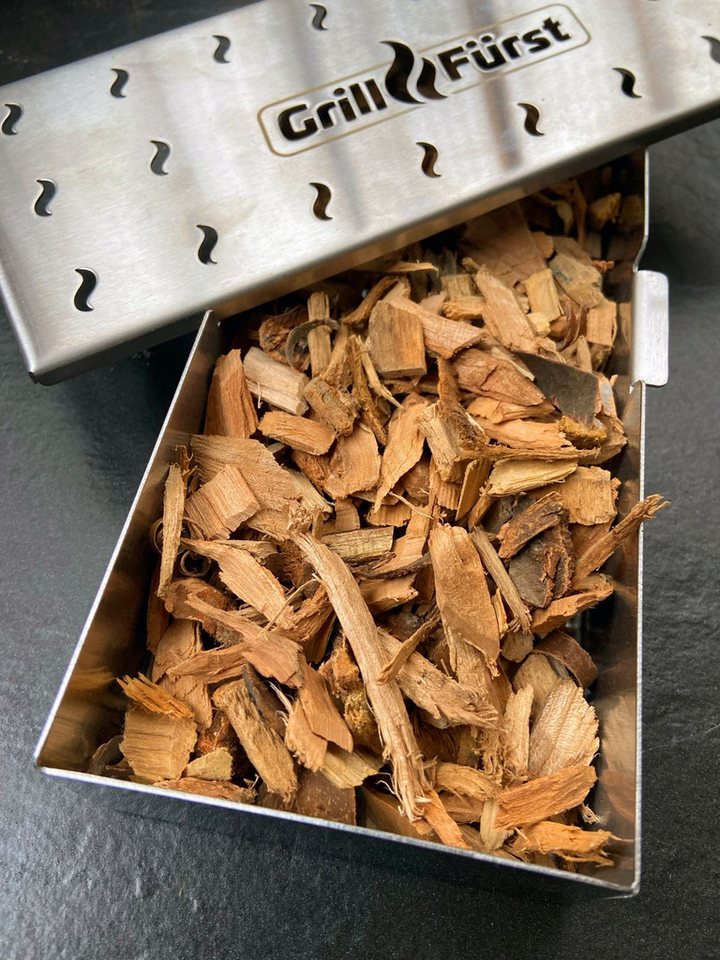Grillfürst Räucherbox Grillfürst Räucherchips Kirsche - 1 kg