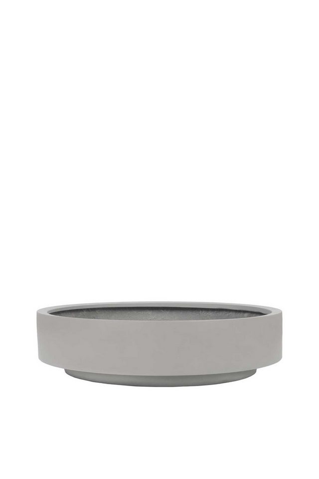 VIVANNO Pflanzschale Fiberglas ESCADA LOW Schale - Betongrau Beton-Design (1 St), 70x17 cm Bild 3