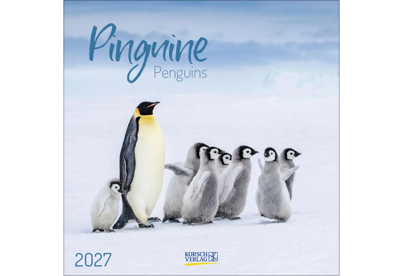 Korsch Verlag Wandkalender Pinguine 2027 Bild 3