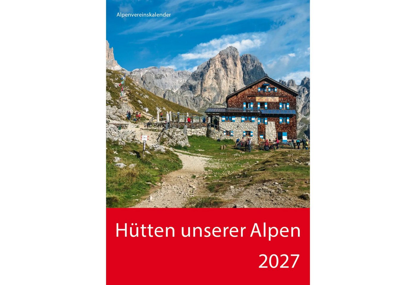 Korsch Verlag Wandkalender Hütten unserer Alpen 2027 Bild 3