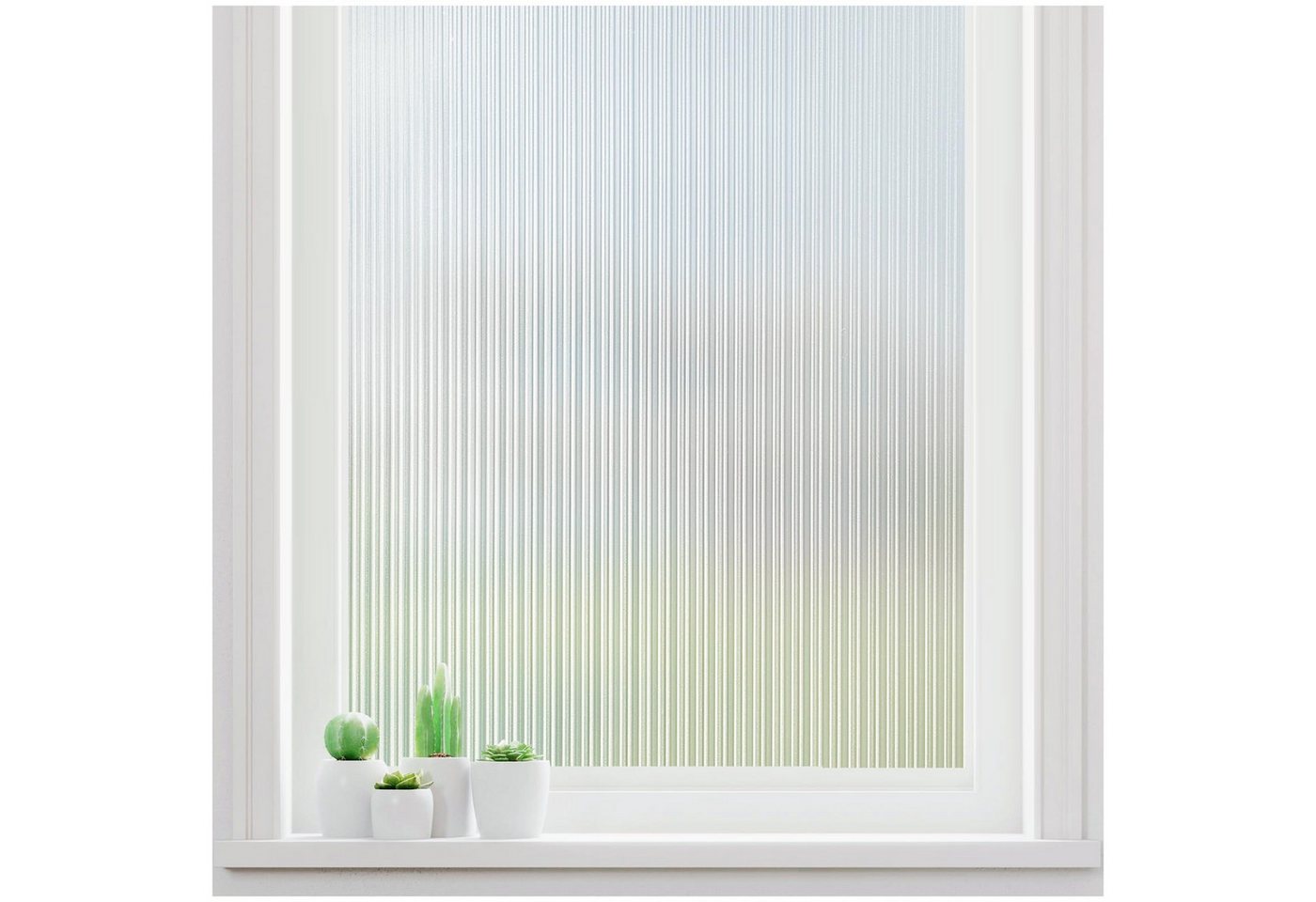 Coonoor Fensterfolie Mattglas-Fensterfolie, Privacy-Fensterfolie, 3D-Dekorative Fensterfolie, Statik-Adhäsion Fensterfolie Bild 4