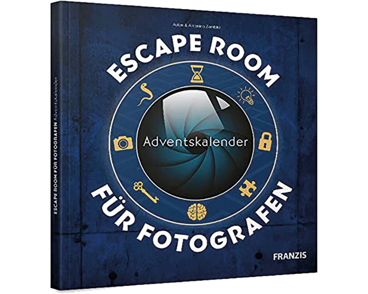 Franzis Wandkalender FRANZIS 60699 - Escape Room Adventskalender für Fotografen, 24 Räts