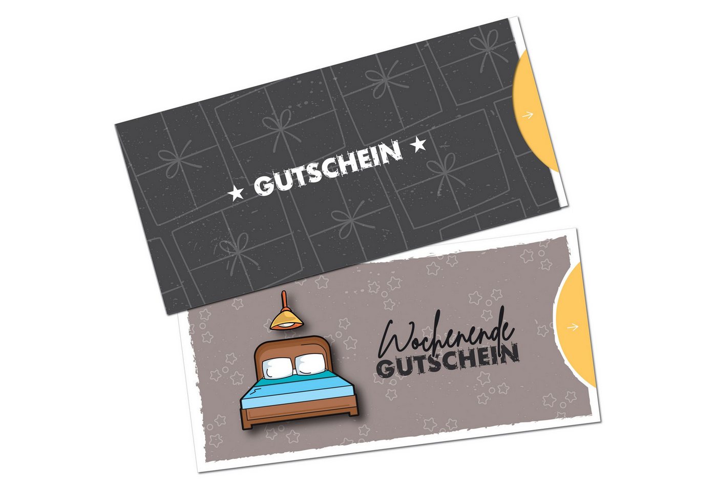 itenga Geschenkkarte itenga Geschenkgutschein handgezeichneter Look - Motiv WOCHENENDE Post Bild 2