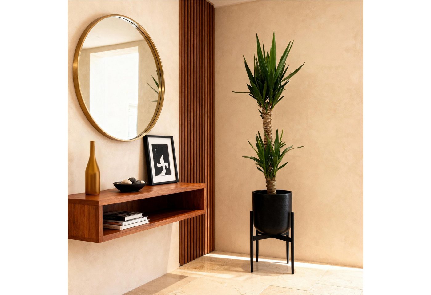 Florora Zimmerpflanze Yucca – Palmlilie – 120 cm Bild 2