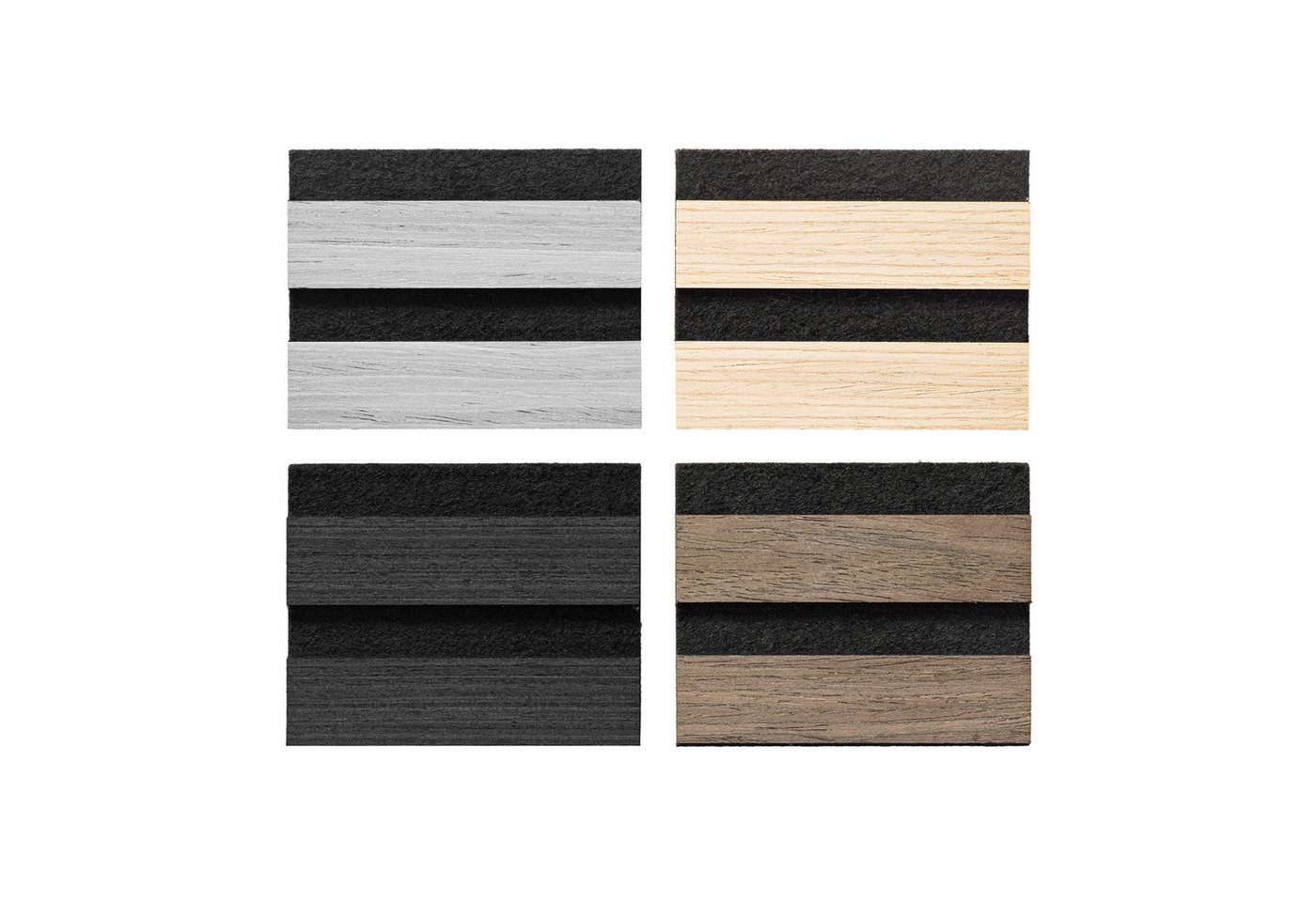 HAGEFOL Wandpaneel Akustikpaneele Lite, selbstklebendes Wandpaneel, 2 Stk./Paket, BxL: 0x240 cm, 0 qm, Selbstklebend Bild 3