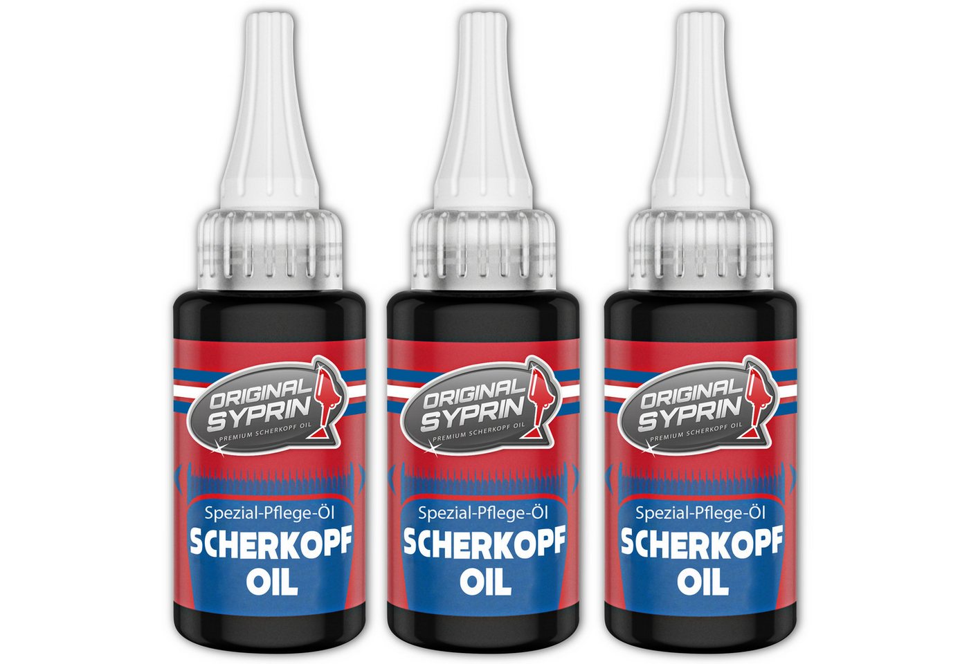 Original Syprin Feinmechaniköl Scherkopf Öl für Haarschneidemaschinen Haarschneider Rasierer Trimmer, 90 ml, (Scherkopf Öl, 3-St., für Haarschneidemaschinen Haarschneider Rasierer Trimmer) Bild 5
