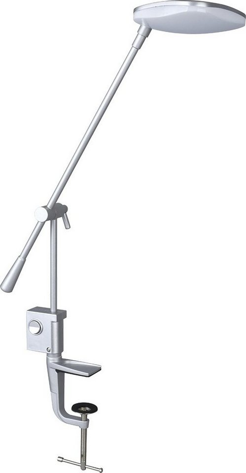 MeLiTec LED Schreibtischlampe T126, warmweiß, LED, Schreibtischleuchte, Leseleuchte, Büroleuchte, Nachttisch, chrom, Klemmfuß Bild 2