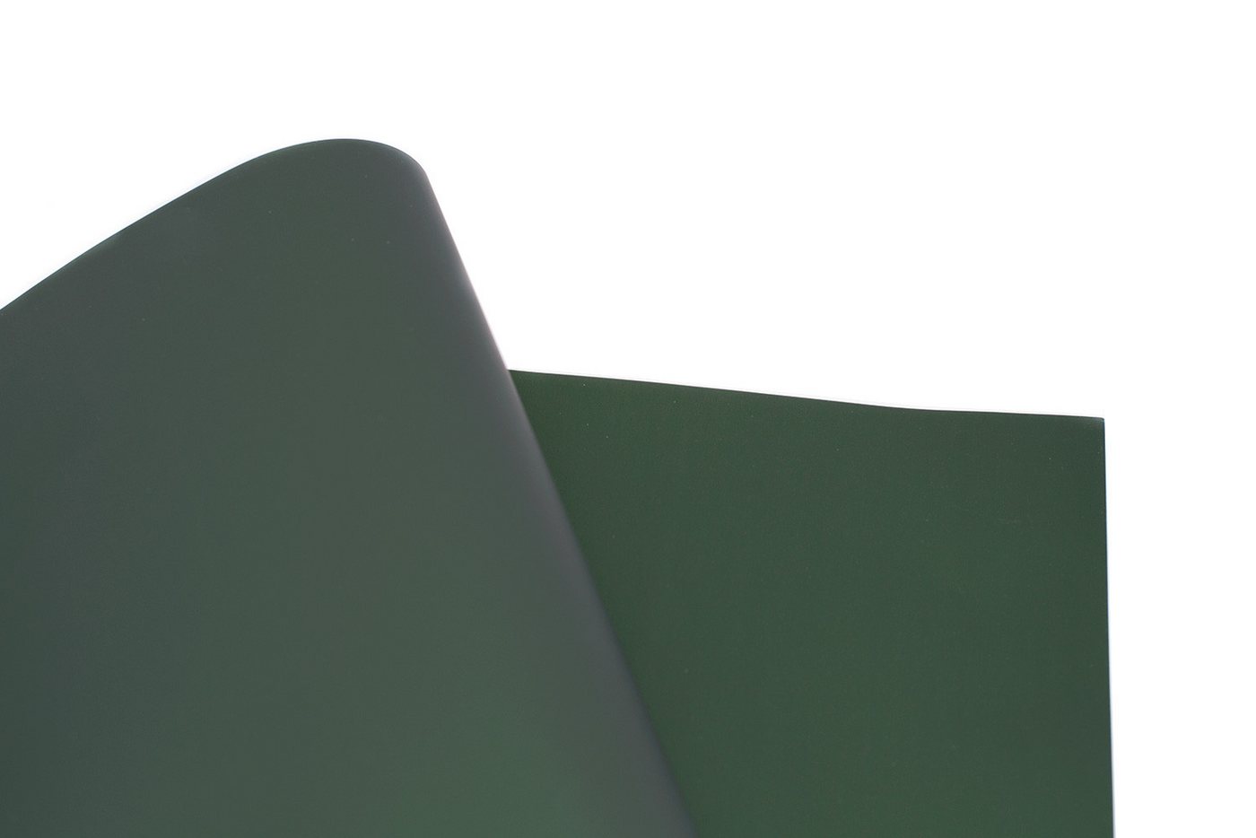 Star Geschenkpapier, Geschenkpapier einfarbig 70cm x 2m Rolle Dunkelgrün metallic matt Bild 3