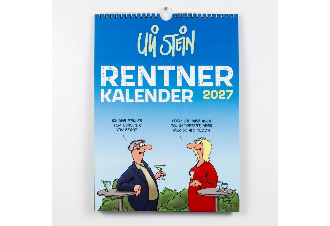 Wandkalender Uli Stein Rentnerkalender 2027: Monatskalender für die Wand Bild 2