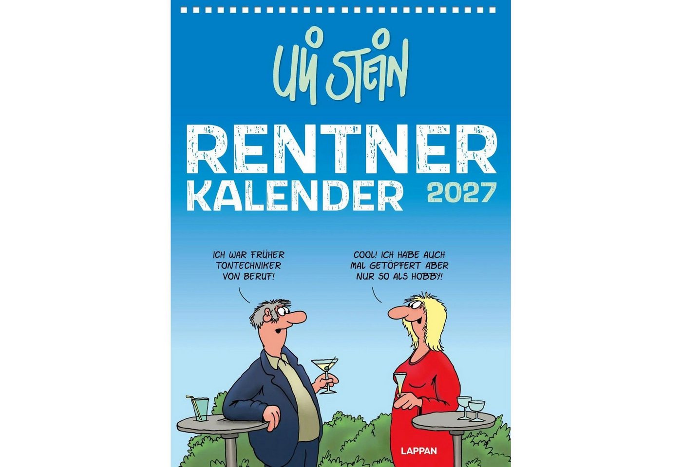 Wandkalender Uli Stein Rentnerkalender 2027: Monatskalender für die Wand Bild 4