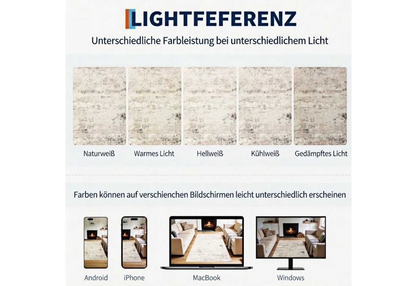 GarveeMore Teppich Moderner Abstrakter Teppich mit Künstlerischem Design für Wohnzimmer, Höhe: 5 mm Bild 4