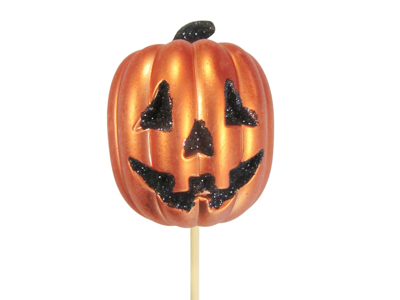 meinvipshop Gartenstecker Blumenstecker Halloween Kürbis im 3er Set 50cm (3-St) Bild 2