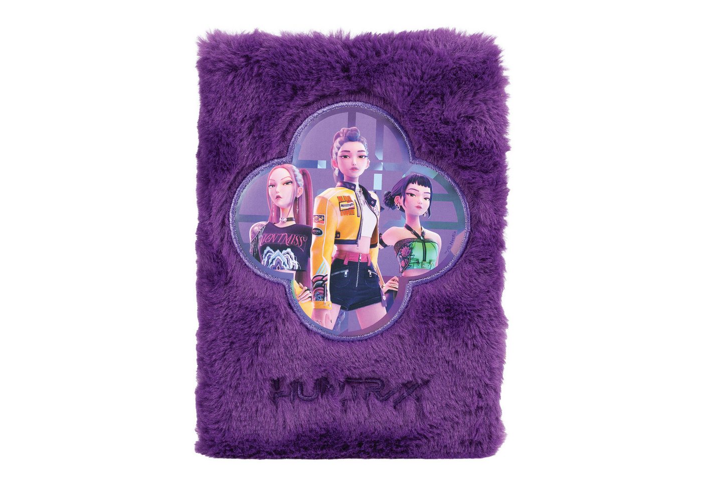 Blue Sky Designs Notizbuch KPop Demon Hunters - Plüsch-Notizbuch "Huntr/x Bild 2