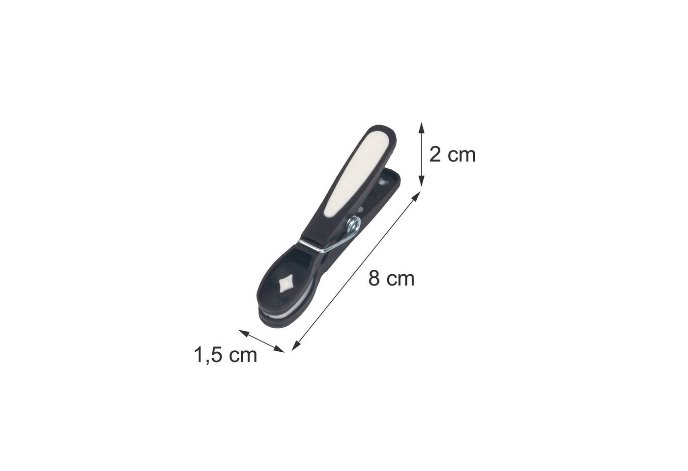 relaxdays Wäscheklammern Wäscheklammern Soft-Grip, 50er Pack Bild 4