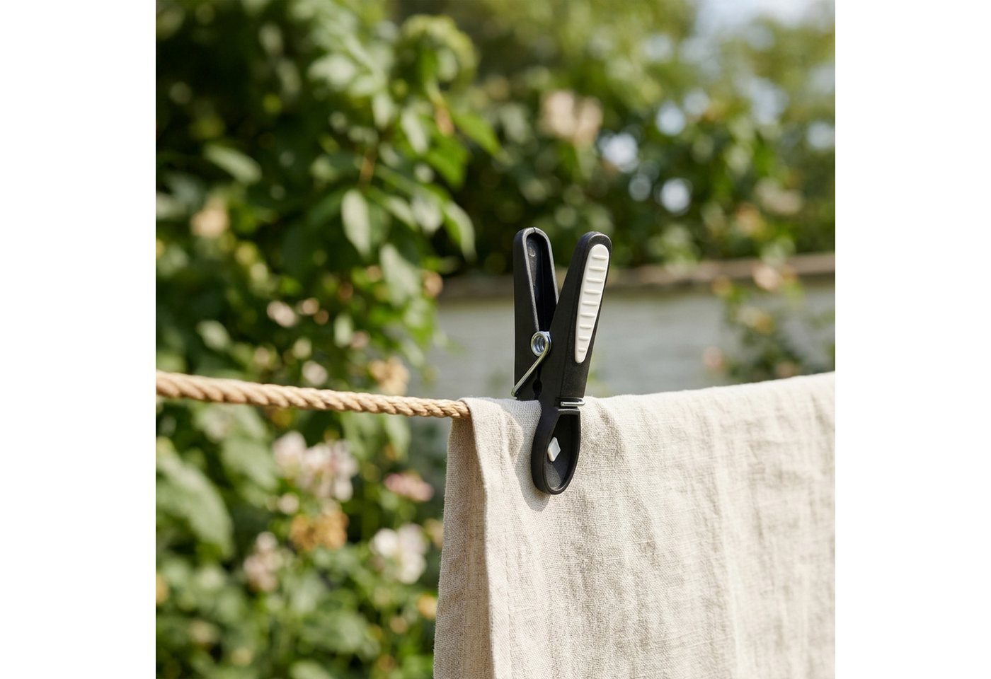 relaxdays Wäscheklammern Wäscheklammern Soft-Grip, 50er Pack Bild 5