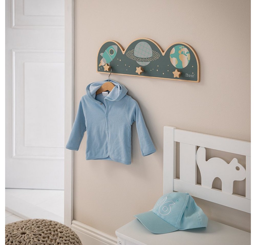 howa Garderobe space, Wandgarderobe für Kinder aus Holz Bild 3