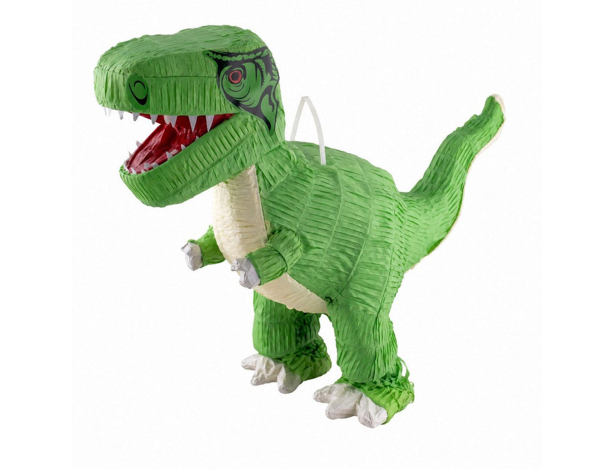 Funny Fashion Pinata Pinata 'Dinosaurier T-Rex' Grün, 31x13x44cm Bild 4