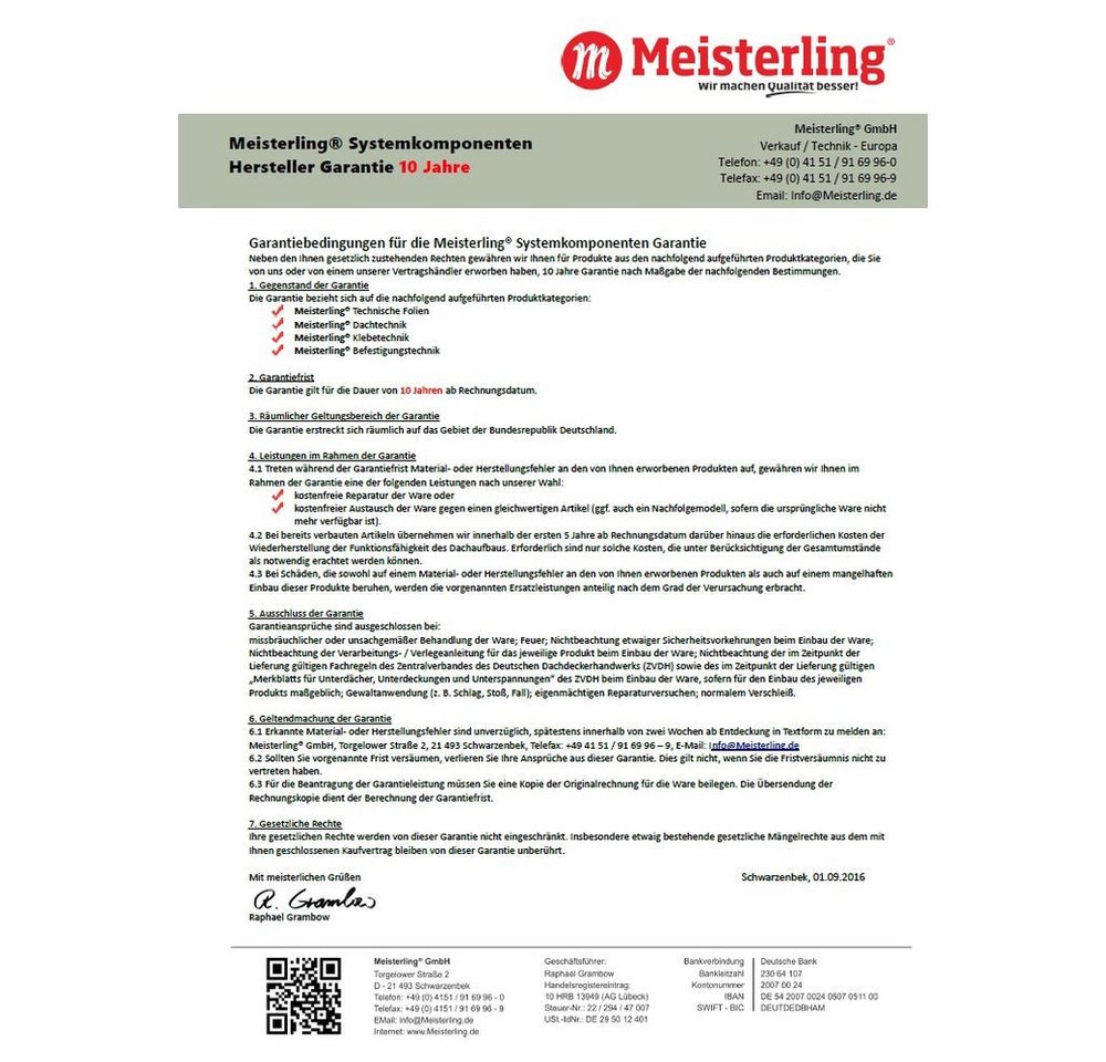 Meisterling® Fassadenschraube INOX, (V2A - 4,8 x 25 mm, Flachkopf Torx T20, 100 Stk), Anthrazit Bild 3