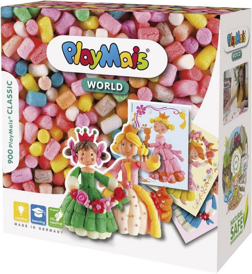 PlayMais Kreativset Playmais WORLD Princess Bastel-Set 900 Teile Vorlagen & Anleitungen 3+ Bild 4