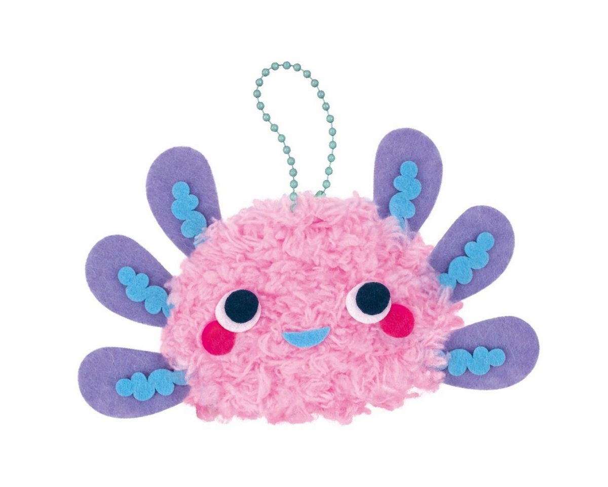 Avenir Kreativset Fädelset Axolotl Filz Anhänger DIY Bastelset ab 6 Jahre Bild 5