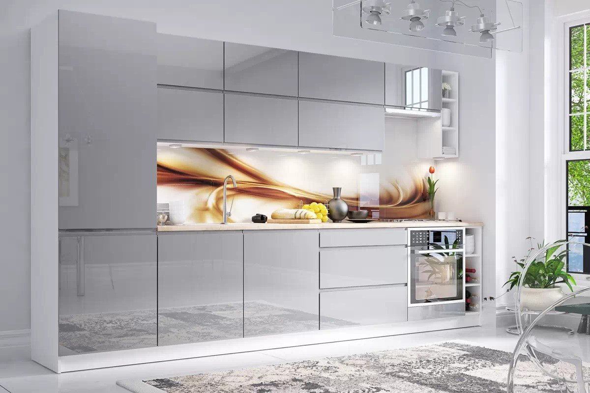 ROYAL24_MARKT Hängeschrank - Erweiterter Stauraum mit elegantem, offenem Design (Hängeschrank, 1-St., Velmora G60KN) Beste Güte - Innovativ - Modern. Bild 3