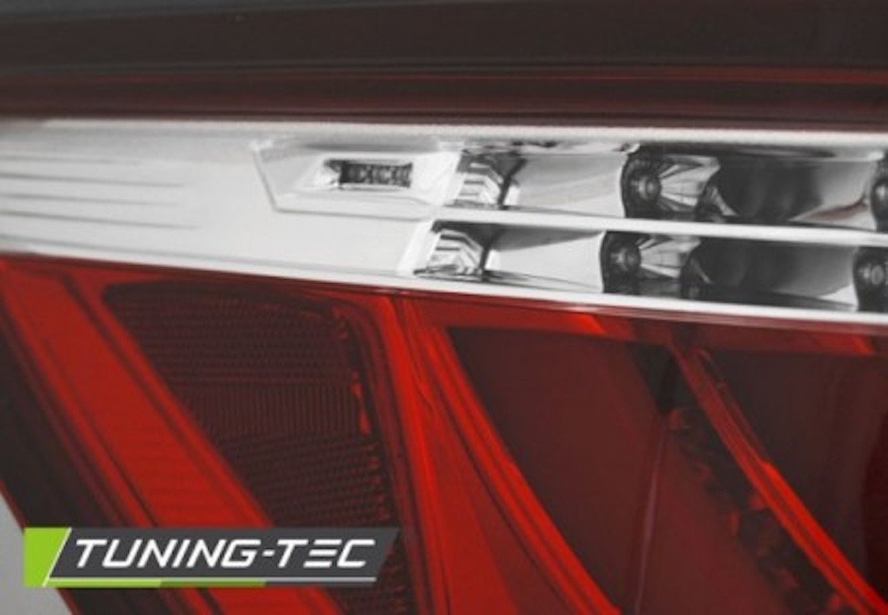 LLCTOOLS KFZ-Ersatzleuchte LED Rückleuchten Passend für BMW E60 03–07 Sedan Rot Weiß Bild 2