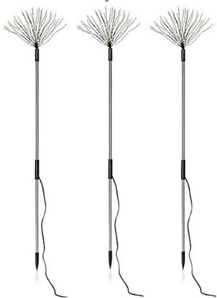 Luna24 simply great ideas... Gartenstecker LED Gartenstecker Feuerwerk bunt, 2er-Set 17749 LED Gartenstecker Feuerwerk bunt