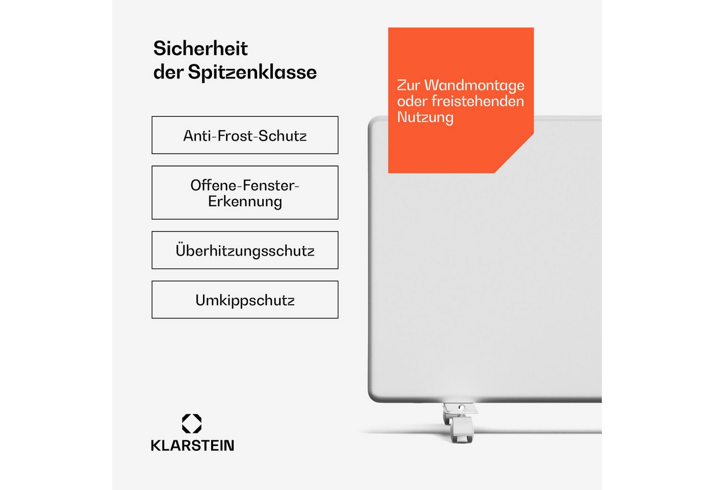 blumfeldt Heizstrahler ThermaTouch, Heizung Elektrische Heizstrahler Indoor Thermostat Touch Bild 2