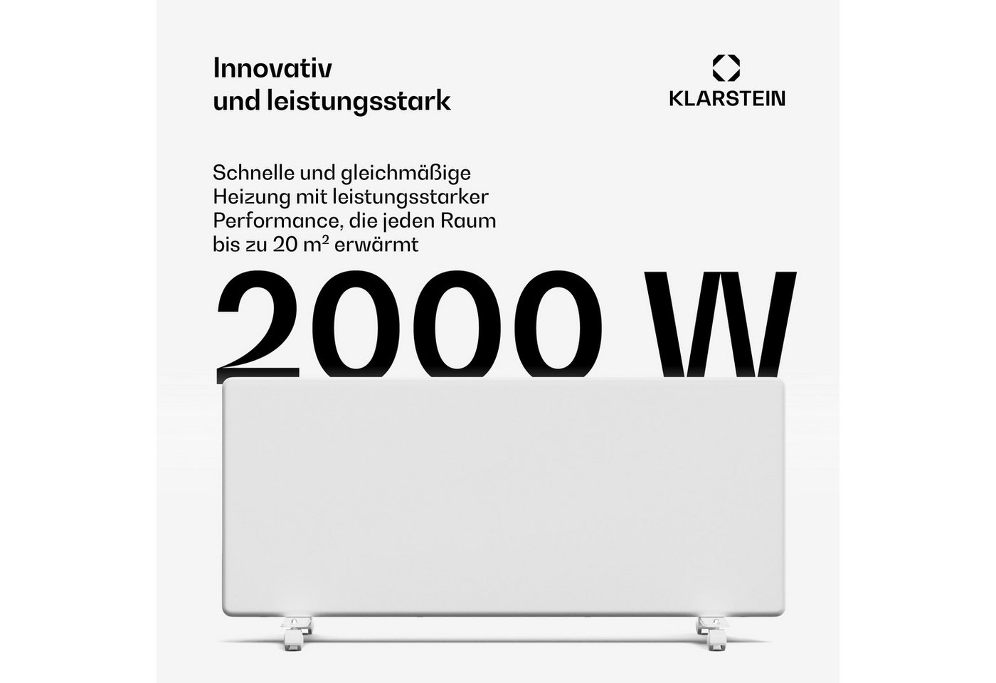 blumfeldt Heizstrahler ThermaTouch, Heizung Elektrische Heizstrahler Indoor Thermostat Touch Bild 4