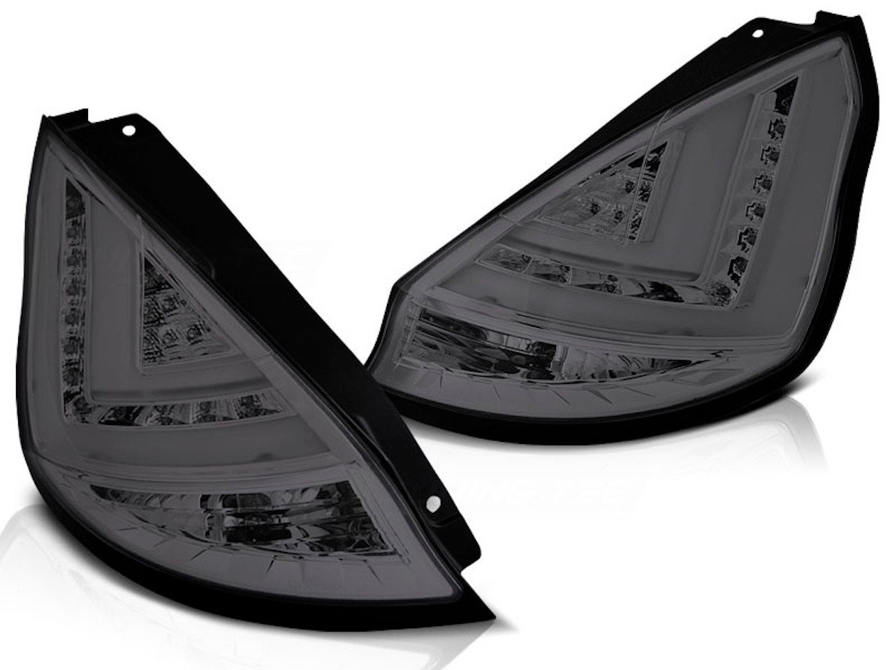 LLCTOOLS KFZ-Ersatzleuchte LED Rückleuchten Passend für Ford Fiesta Mk7 13–16 Smoke Bild 5