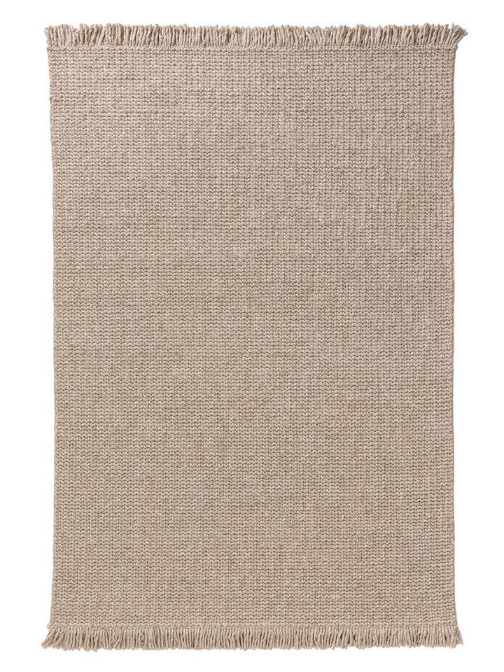 benuta Wollteppich Velma, rechteckig, Höhe: 11 mm, Kunstfaser, Berber, Ethno-Style, Wohnzimmer Bild 2