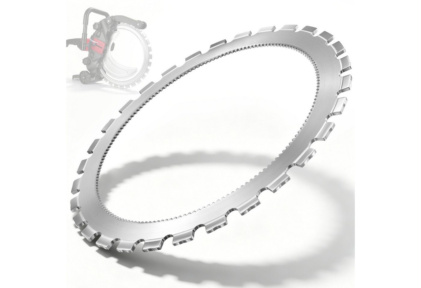 XIIW Steinschneidemaschine 408mm Betonringsägen Ersatzblatt Diamant-Ringsägeblatt für Ringsägen, 300 mm Schnitttiefe, 16-Zoll Ringsägeblatt, zum Schneiden von Ziegeln, Beton und anderen harten Materialien Bild 3