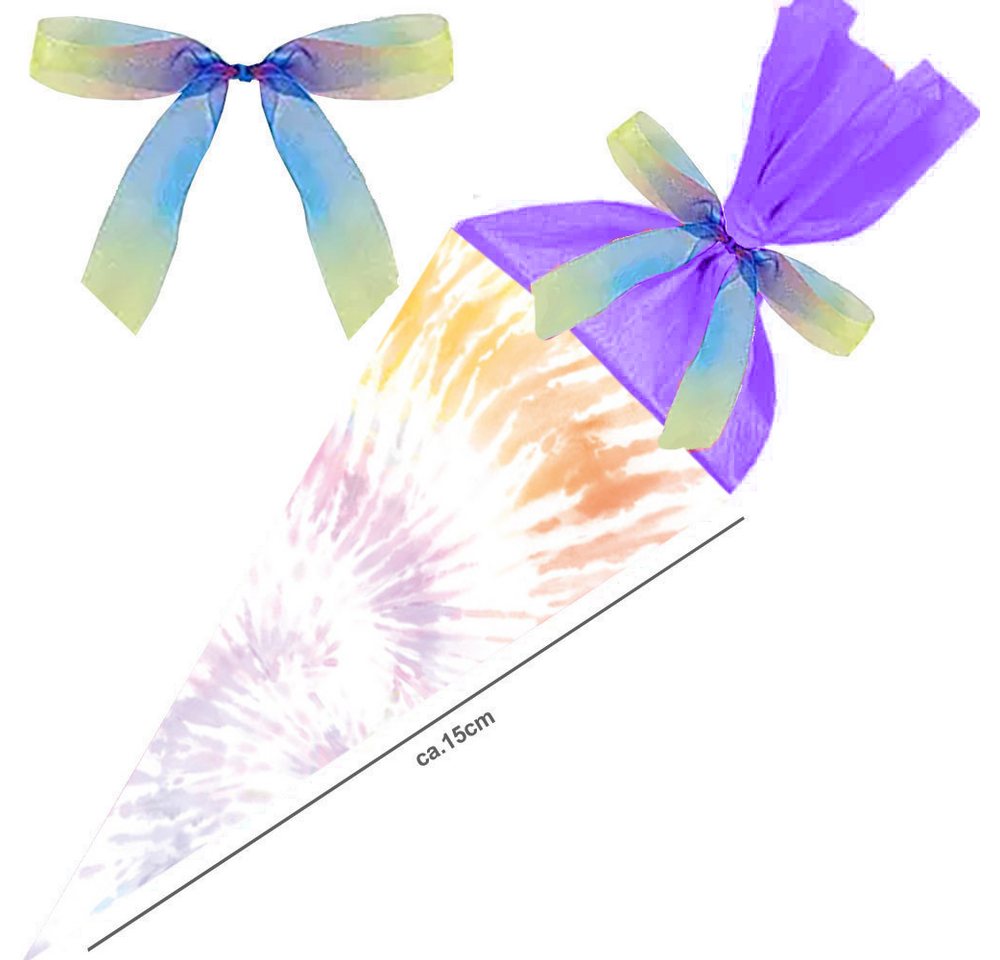 Herlitz Schultüte 15 cm gefüllt Mini Batik Pastell Bild 2