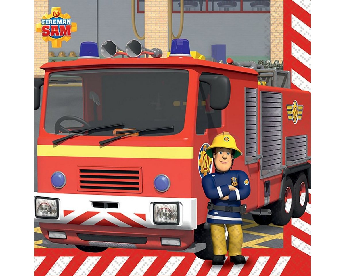 Riethmüller Papierdekoration Feuerwehrmann Sam Party-Set Bild 4
