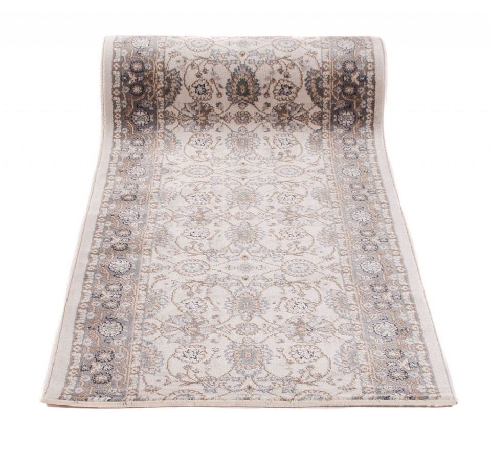 Mazovia Läufer Läufer Klassisch Bordüre Braun Rot Flur, Schlafzimmer, Diele, 70 x 100 cm, Fußbodenheizung Bild 4