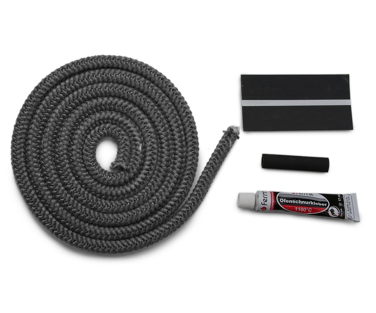 kaminXpert Dichtungsband - Türdichtung Set für Hark Opera B Kaminofen 2 m Ofendichtung Bild 3
