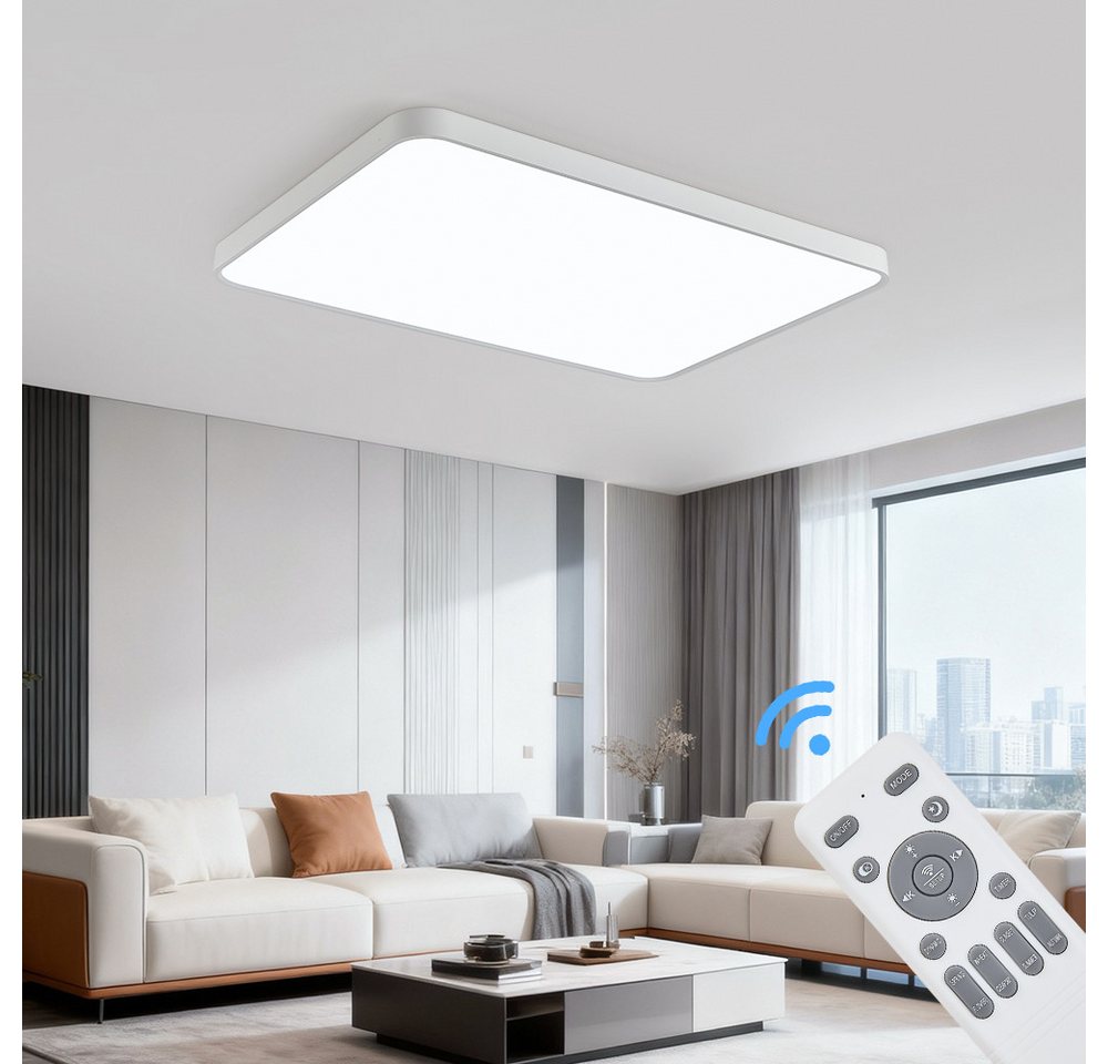 Eurohandisplay LED Deckenleuchte LED Deckenleuchte 698 RGBIC dynamische Himmel- & Naturlichteffekte, LED fest integriert, RGBIC, Neutralweiß, Kaltweiß, Warmweiß, RGBIC Farben Bild 5