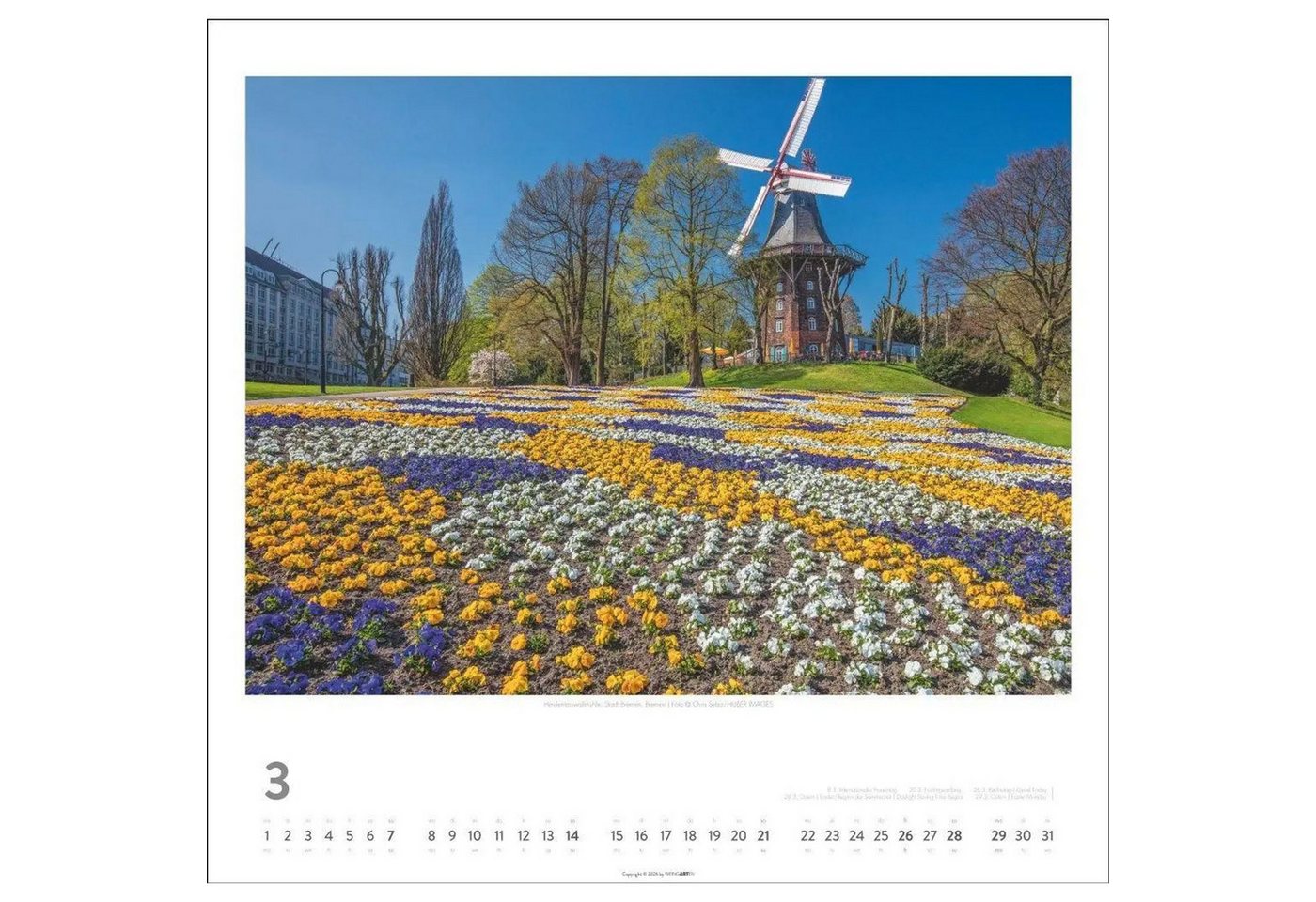Wandkalender Deutschland - Ein Märchenland Kalender 2027 Bild 2