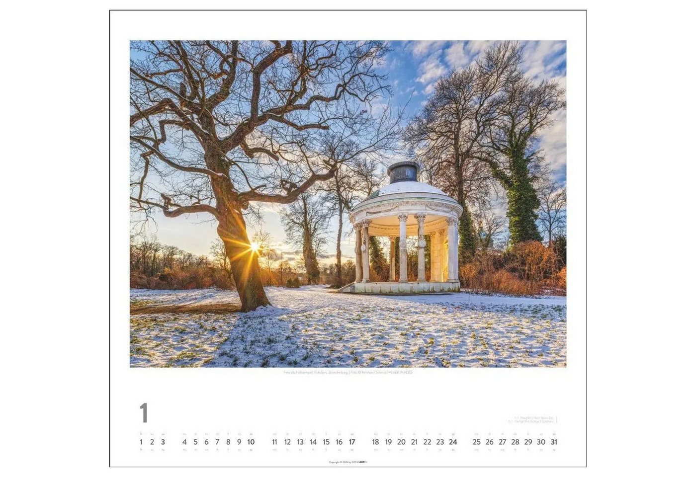 Wandkalender Deutschland - Ein Märchenland Kalender 2027 Bild 4