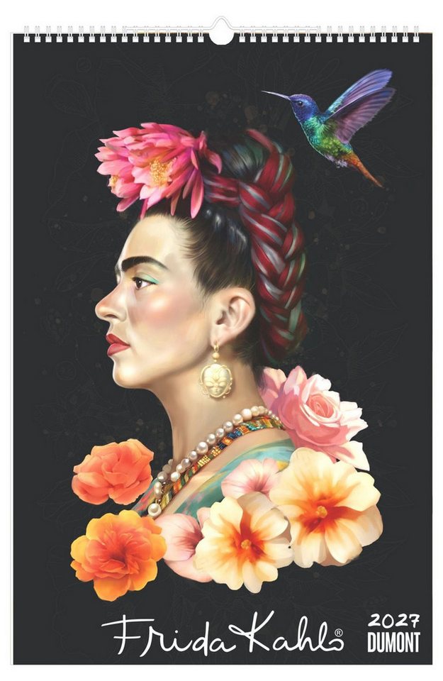 NEUMANN Wandkalender Frida Kahlo Wandkalender 2027