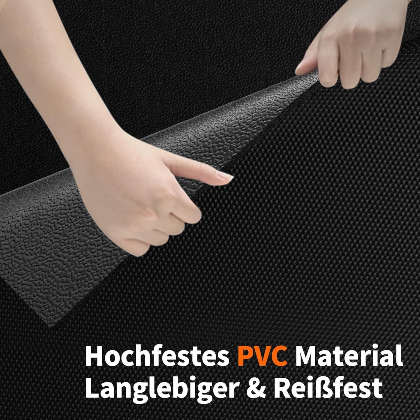 SURFOU Bodenschutzmatte Laufbandmatte 140x60cm,Bodenschutzmatte Laufband,faltbare Unterlage, hochdichte,schalldämmend & stoßdämpfung,für Teppich & Hartböden