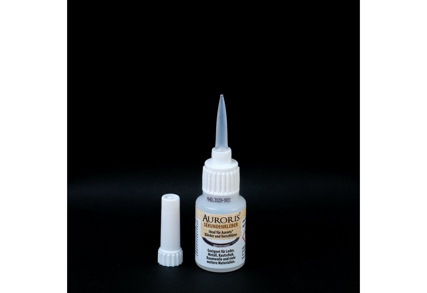 Auroris Bastelband Sekundenkleber Schmuckkleber Bastelkleber 20g Flasche Bild 3