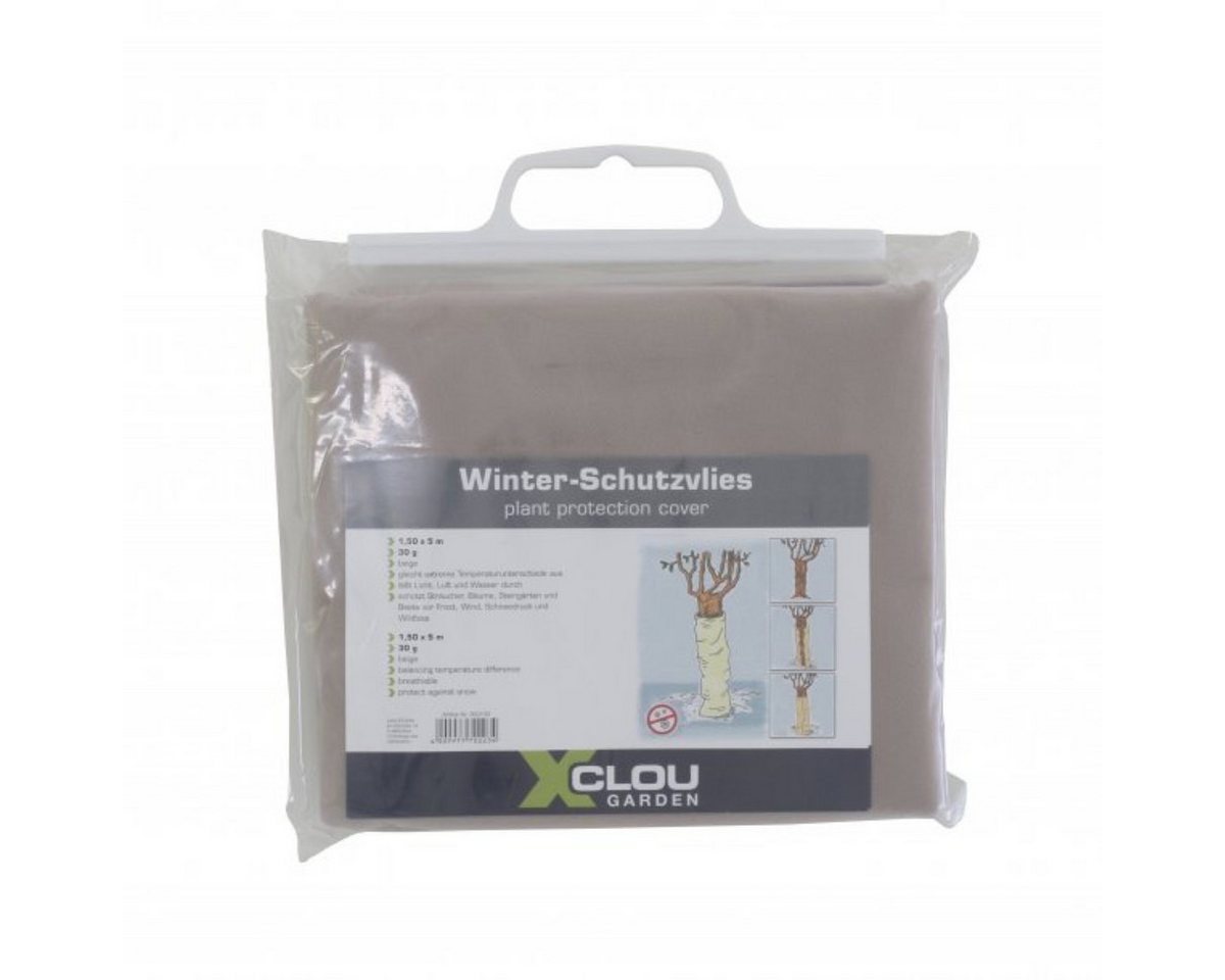 XCLOU Wintervlies in Braun 1,5 x 5 m – Schutz vor Frost, Wind & Schnee, (1-St) Bild 2