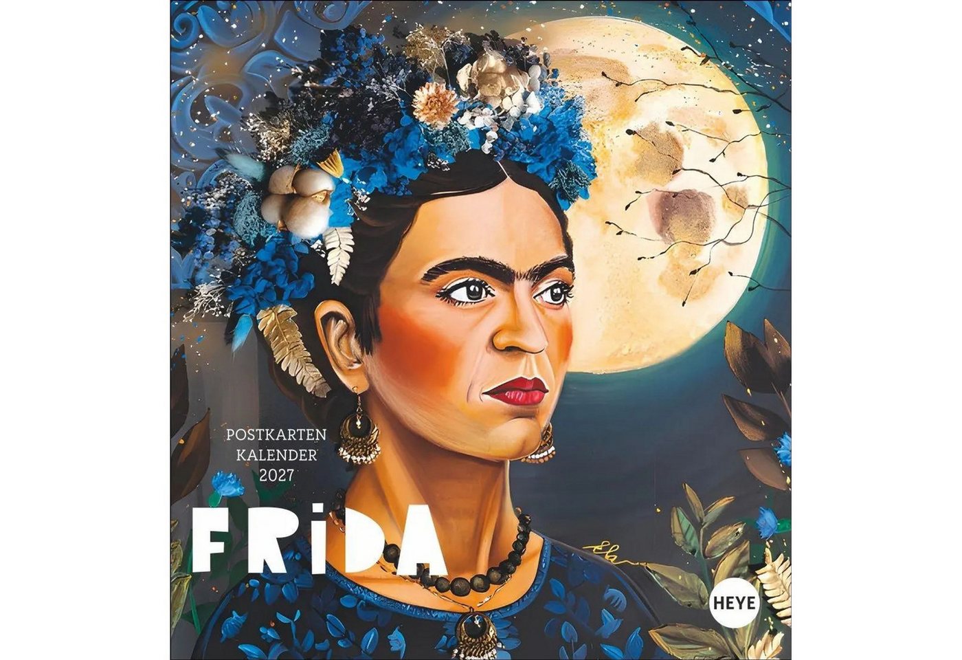 HEYE Kunstkalender Frida Postkartenkalender 2027 Bild 5