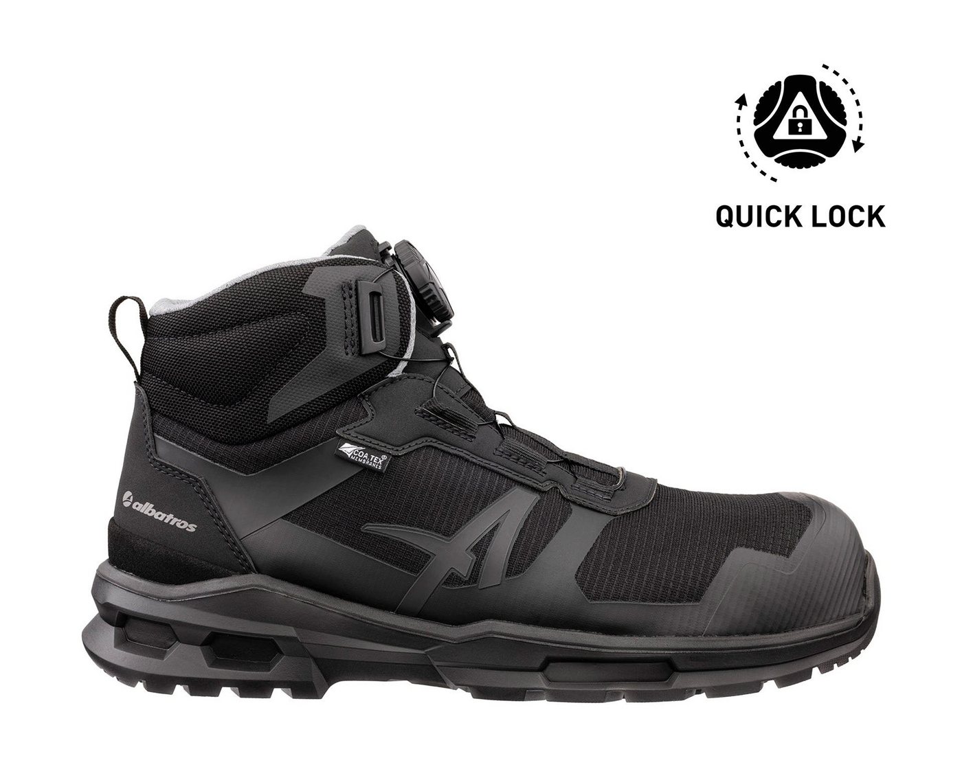 Albatros ALBATROS TALO CTX QL MID Sicherheitsschuh S7S ESD Sicherheitsschuh Ölbeständige Laufsohle Bild 3