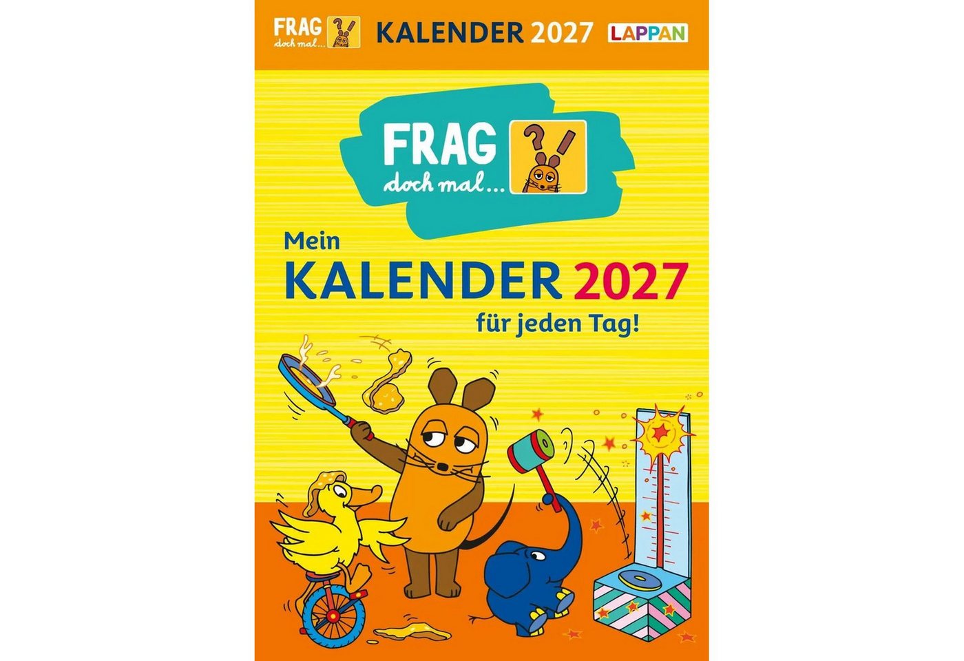 Lappan Verlag Abreißkalender Frag doch mal ... die Maus: Tageskalender 2027 - Mein Kalender für... Bild 3