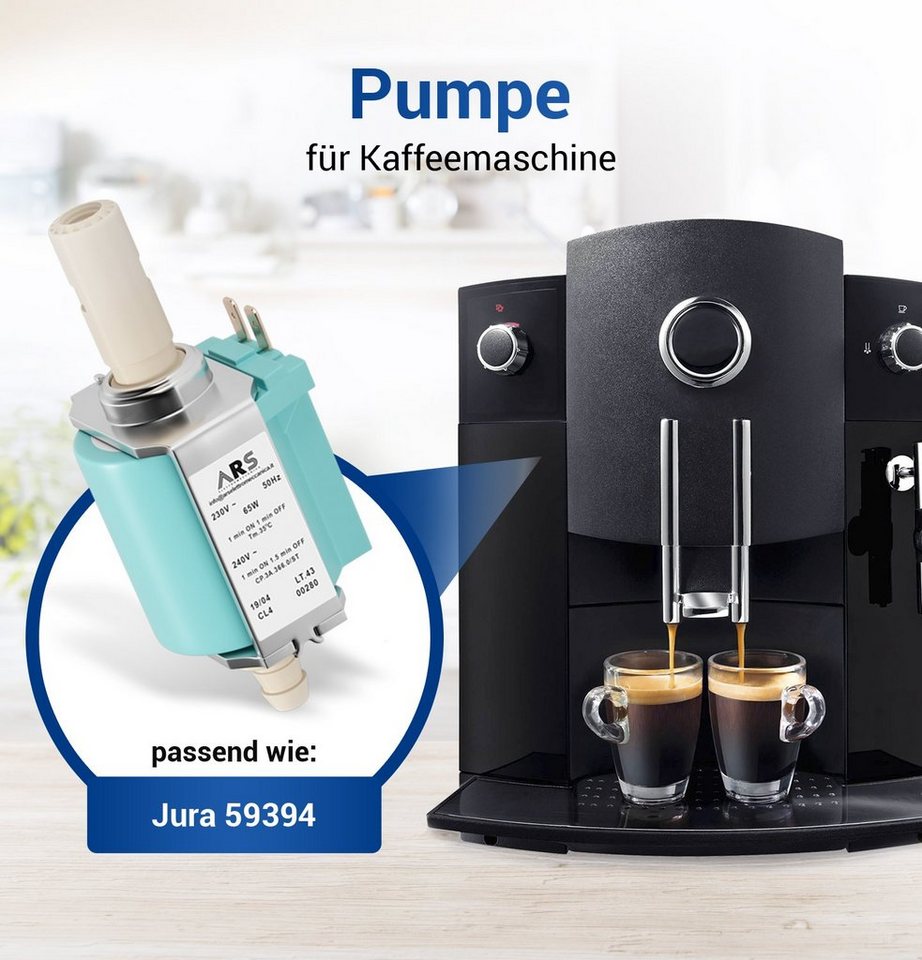 VIOKS Elektropumpe Pumpe Ersatz für Jura 59394, ARS CP3 65W 230V für Kaffeemaschine Bild 2