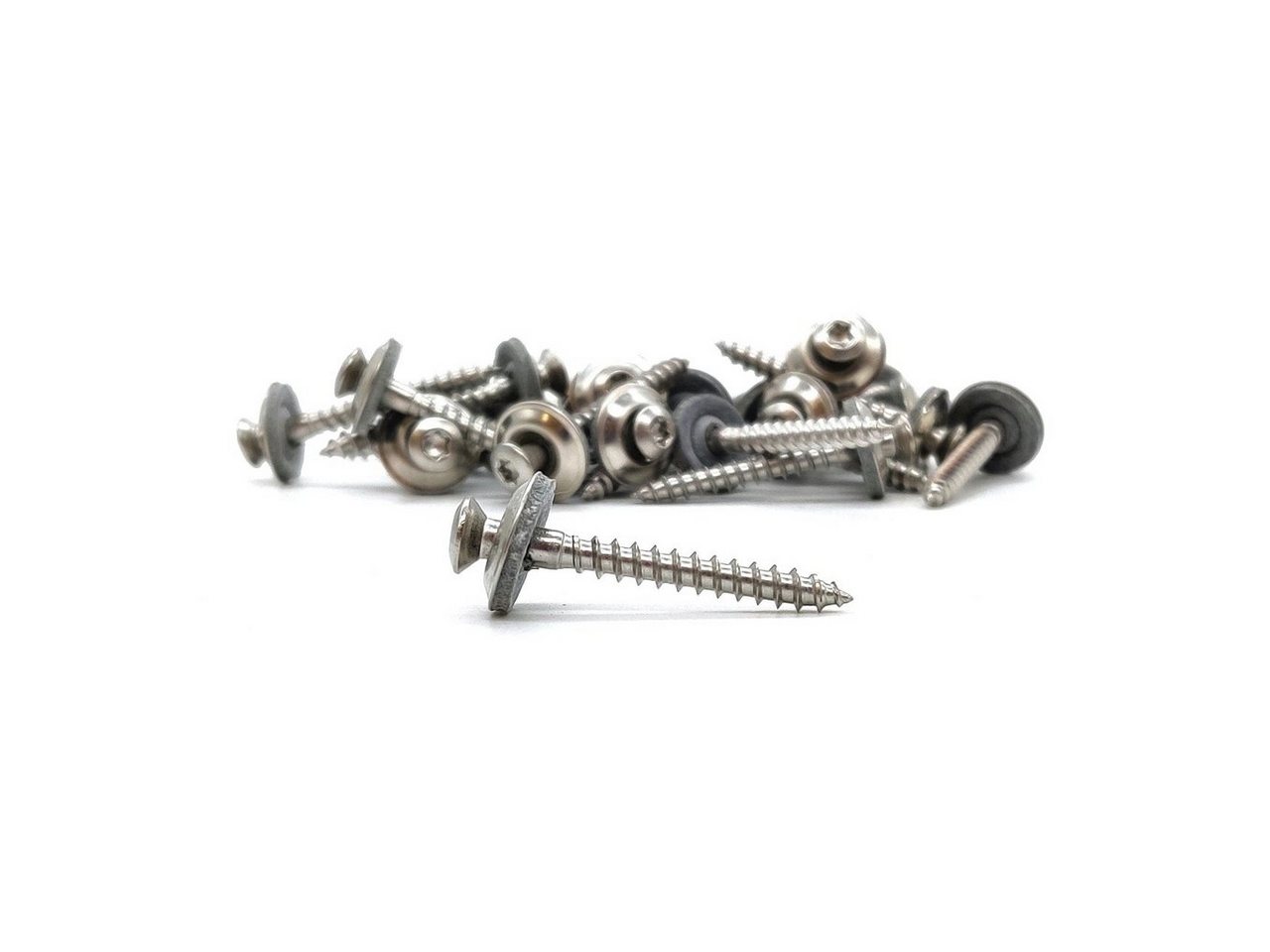 adunox Spenglerschraube Edelstahl rostfrei A2 Vollgewinde 15 mm EDPM TX20, (200 St)