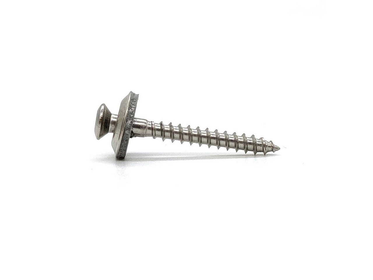adunox Spenglerschraube Edelstahl rostfrei A2 Vollgewinde 15 mm EDPM TX20, (200 St) Bild 2